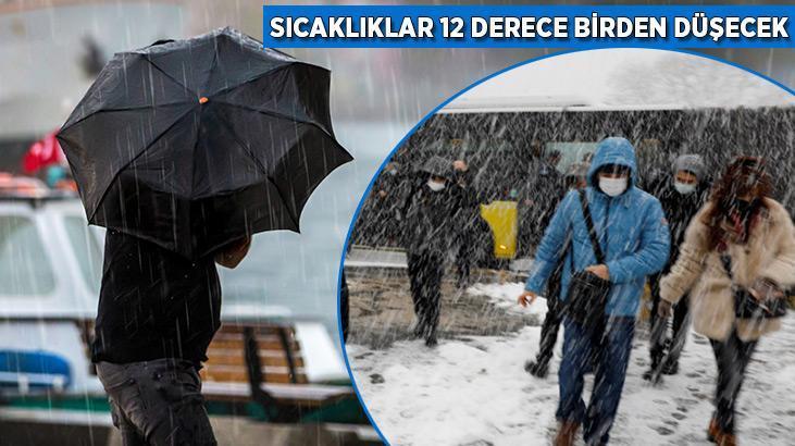 Son dakika… 17 ilde alarm! Meteoroloji yeni haritayı paylaştı, İstanbul Valiliği de uyardı