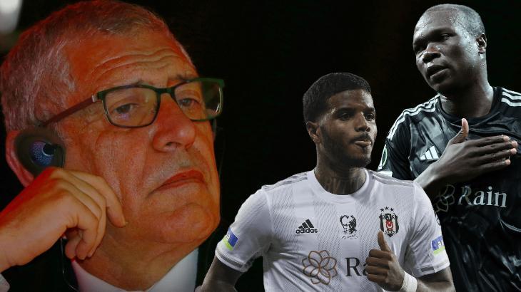 SON DAKİKA | Fernando Santos, Aboubakar ve Rosier kararını duyurdu! Transferdeki yol haritasını açıkladı