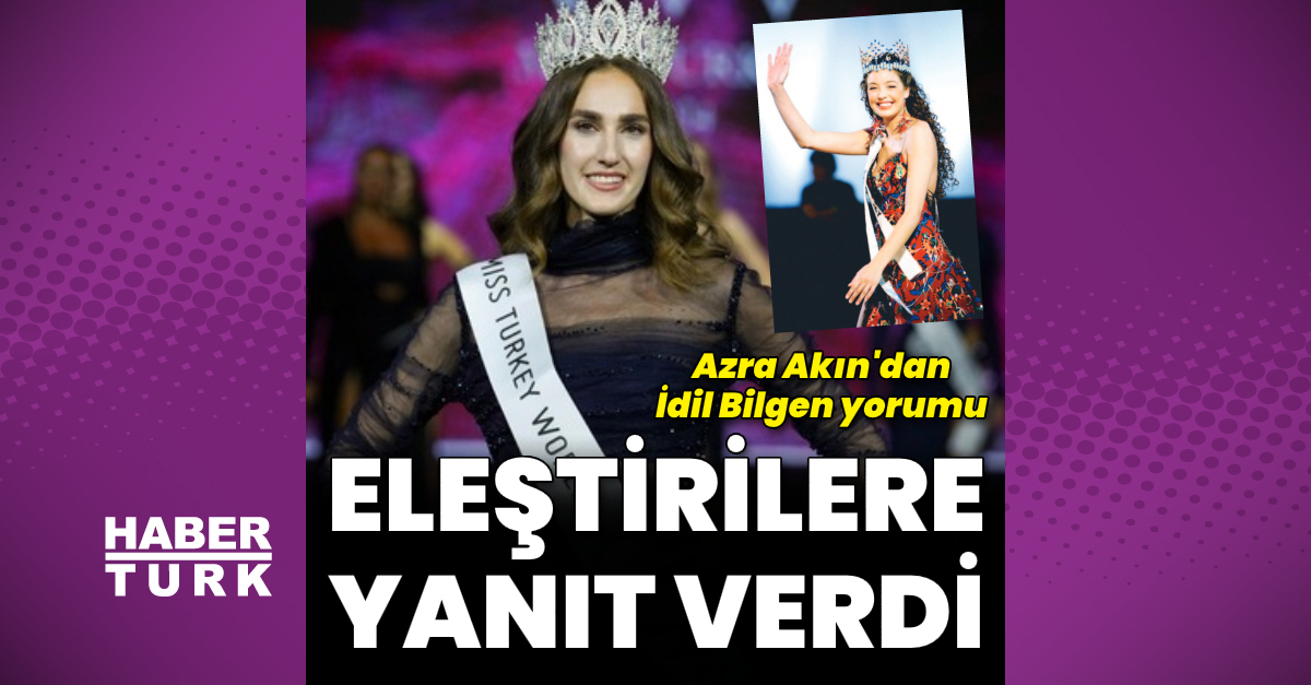 İdil Bilgen’den eleştirilere yanıt