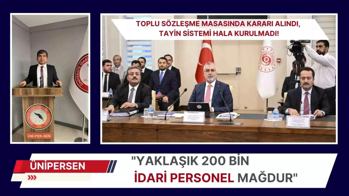 Üniversite Personeli Tayin Sorunu Çözüm Bekliyor