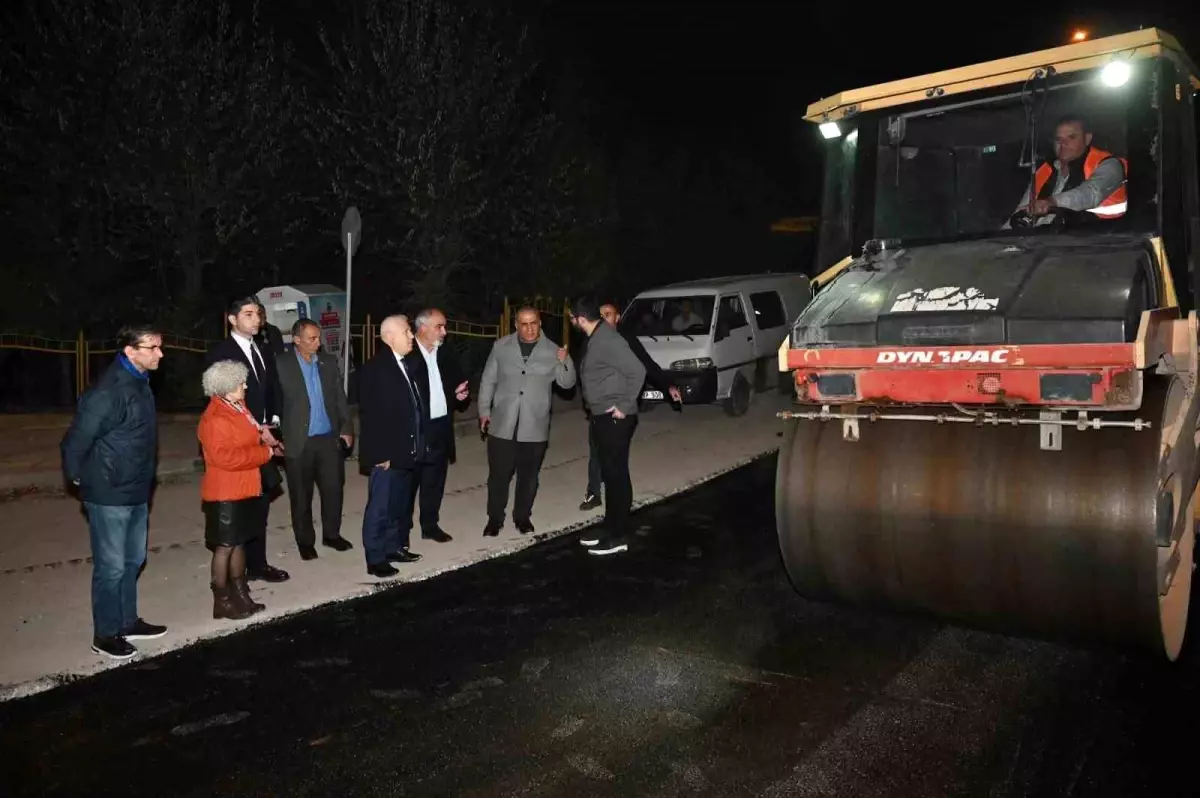 İnegöl’de İçme Suyu Altyapı Çalışmaları Devam Ediyor